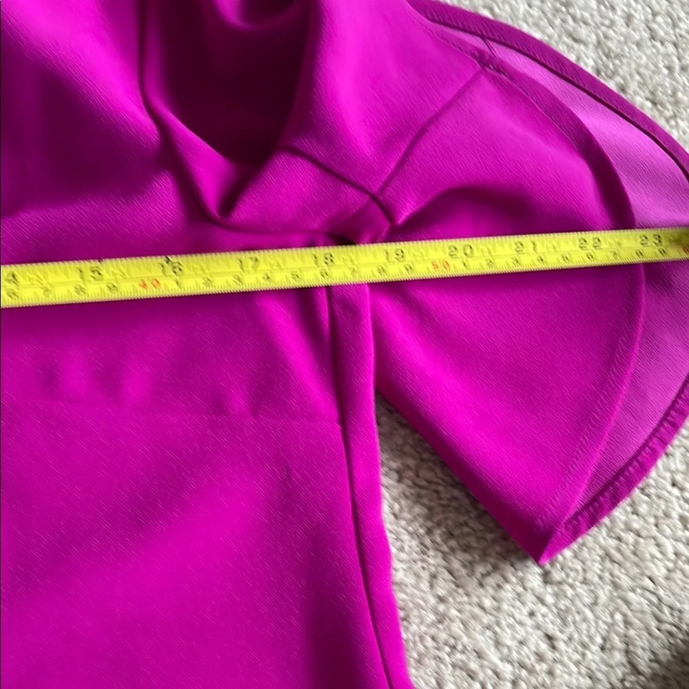 Trina Turk Pink Off the Shoulder Sheath Mini Dress - Picture 5 of 6